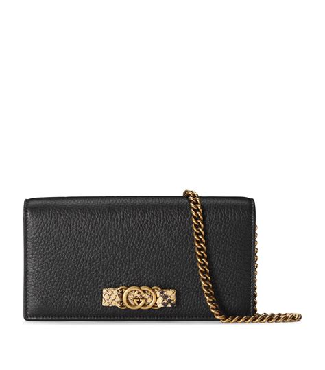 gucci interlocking wallet on chain|gucci wallet on chain sale.